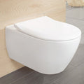 SET SELNOVA VAS WC SUSPENDAT CU FUNCTIE DE BIDEU, SPALARE VERTICALA, FORMA PARTIAL INCHISA, RIMFREE, CU CAPAC WC