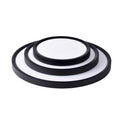 Plafoniera led VERSA IP40 Rama Neagra Fi300, 24W, 3000-6500K