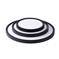 Plafoniera led VERSA IP40 Rama Neagra Fi500, 40W, 3000-6500K