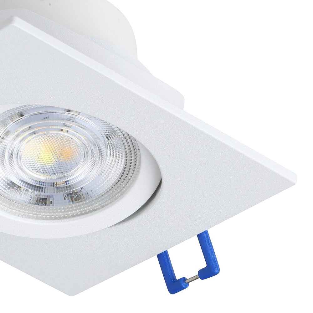 Spot Led Patrat COB alb, 9W=160W, 6500K, lumina rece