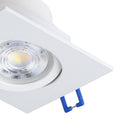 Spot Led COB Patrat alb, 5W=40W, 6500K, lumina rece