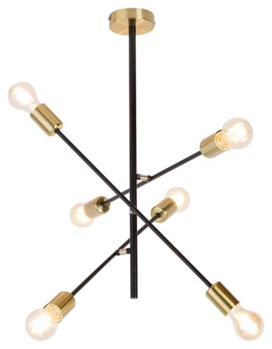 Lustră pe cablu Lanny 6xE27/15W/230V Rabalux