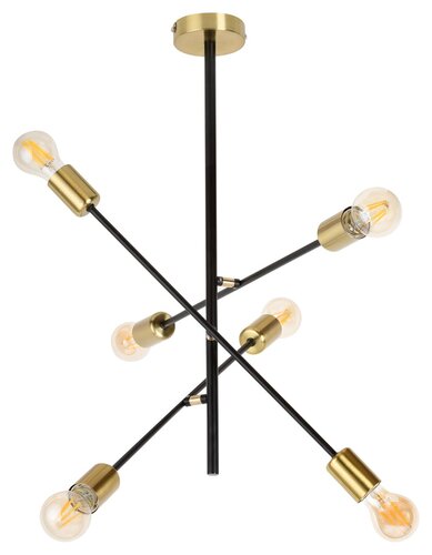Lustră pe cablu Lanny 6xE27/15W/230V Rabalux