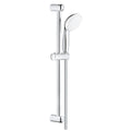 Set baterii baie GROHE Eurosmart M cu baterie lavoar, baterie cada si set dus Tempesta 100, crom - imagine 3