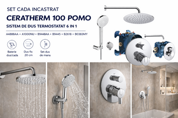 Sistem de dus Ideal Standard Ceratherm 100 termostatic
