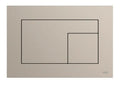 Tece Velvet buton de spălare pentru WC bej 9240733