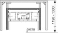 Tece Profil montaj cadru 9.380.001