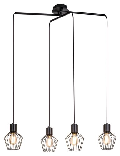 Lustră pe cablu Belano 4xE27/40W/230V Rabalux