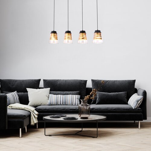 Lustră pe cablu Zenaida 4xE27/60W/230V Rabalux