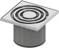 Inaltator cu grila Tece drainpoint S din plastic, 150 x150 mm, 3660003 grossmann