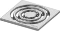 Grila de design Tece drainpoint S din otel inoxidabil, 100 x 100 mm, 3665002 grossmann