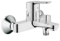 Set baterii baie GROHE BauEdge cu baterie lavoar, baterie cada si set de dus Tempesta 110 cu bara - imagine 3