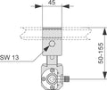Tece Profil element sistem de montare cadru 9.020.004
