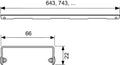 Tece Drainline grătar rigolă 120 cm 601261