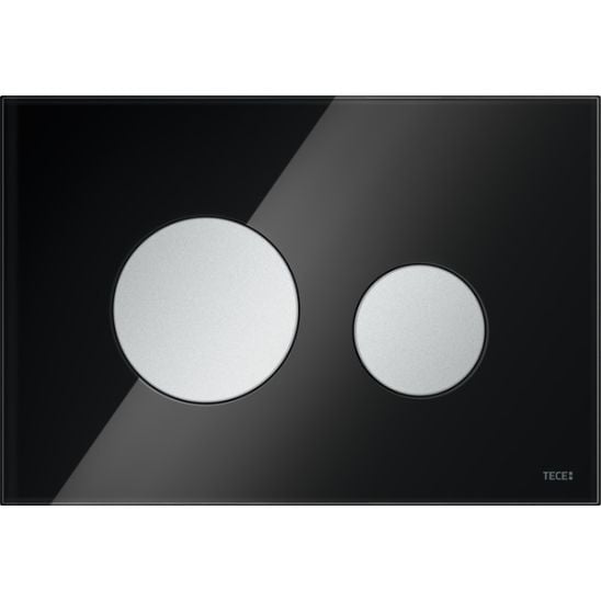 Tece Loop buton de spălare pentru WC negru 9.240.655