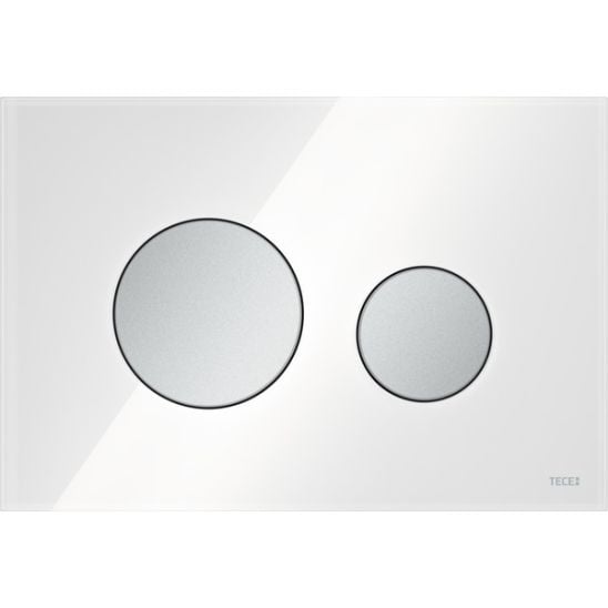 Tece Loop buton de spălare pentru WC alb 9.240.659