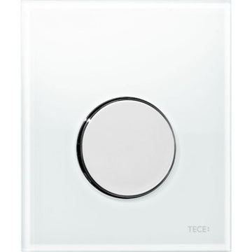 Tece Loop buton de spălare pentru pisoar crom lucios-alb 9.242.660