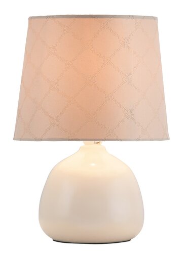 Veioza Ellie Rabalux 4380 E14 40W Ceramica Textil Bej