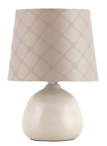 Veioza Ellie Rabalux 4380 E14 40W Ceramica Textil Bej