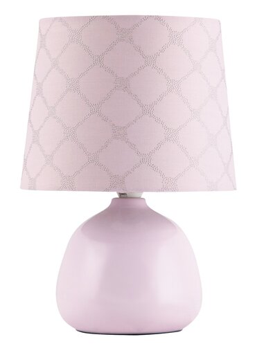 Veioza Ellie Rabalux 4384 E14 40W Ceramica Textil Roz