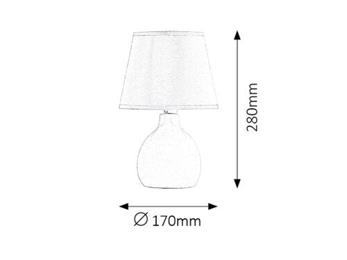 Corp iluminat Ingrid 1xE14/40W/230V, roșu închis Rabalux