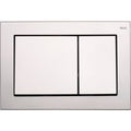 Tece Base buton de spălare pentru WC crom mat 9.240.702