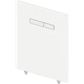 Tece Lux buton de spălare pentru WC alb 9.650.000