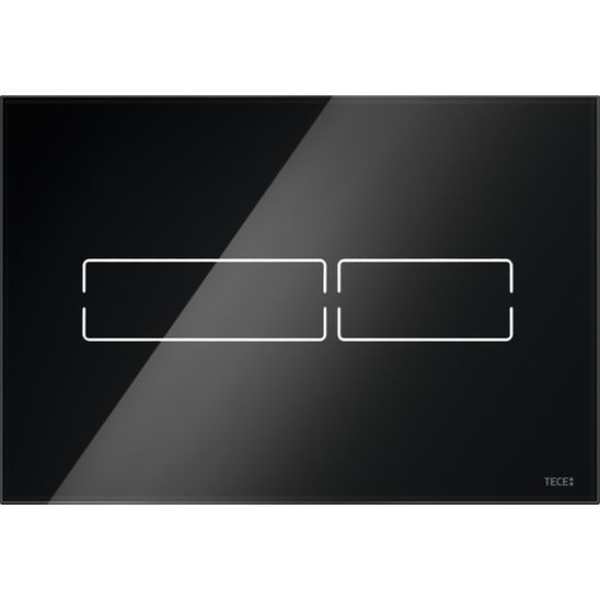 Tece Lux Mini buton de spălare pentru WC negru 9.240.961