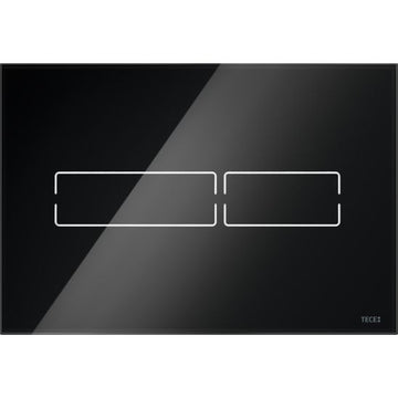 Tece Lux Mini buton de spălare pentru WC negru 9.240.961