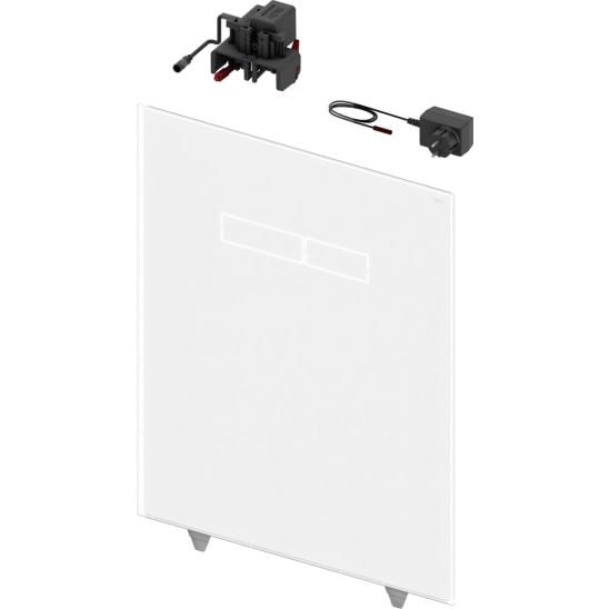 Tece Lux buton de spălare pentru WC alb 9650002