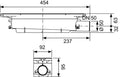 Tece Drainprofile sifon cădiță duș 673002