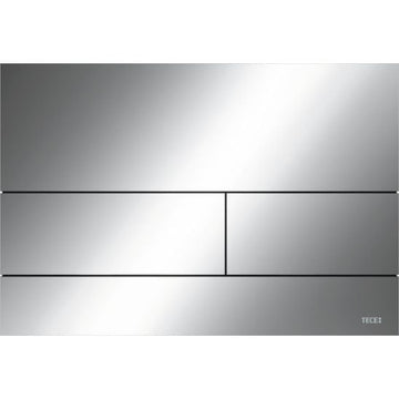 Tece Square II buton de spălare pentru WC crom lucios 9.240.831