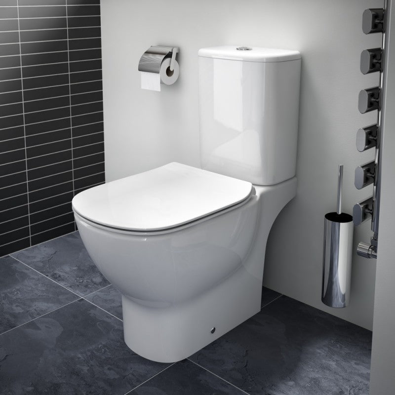 Vas WC Ideal Standard complet cu rezervor si capac soft close model Tesi, Tehnologiue Aquablade