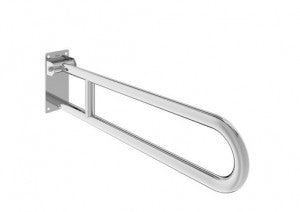 Bara de sprijin 80 cm mobila, inox, cu prindere pe perete, Roca