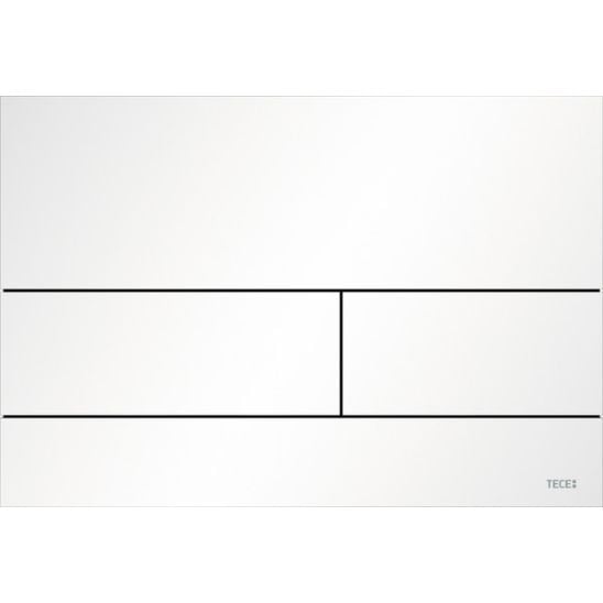 Tece Square II buton de spălare pentru WC alb 9240834