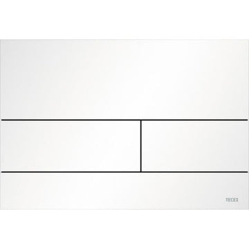 Tece Square II buton de spălare pentru WC alb 9240834