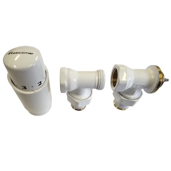 Set Rob Tur-Retur Termostatat 1/2 - white Sindeco