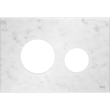 Tece Loop placă acționare apă pentru WC alb 9240613