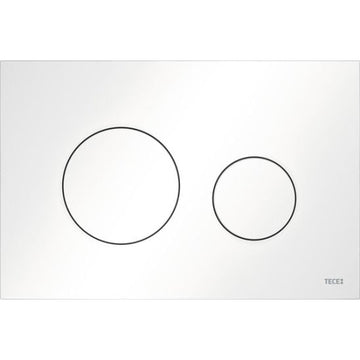 Tece Loop buton de spălare pentru WC alb 9240920