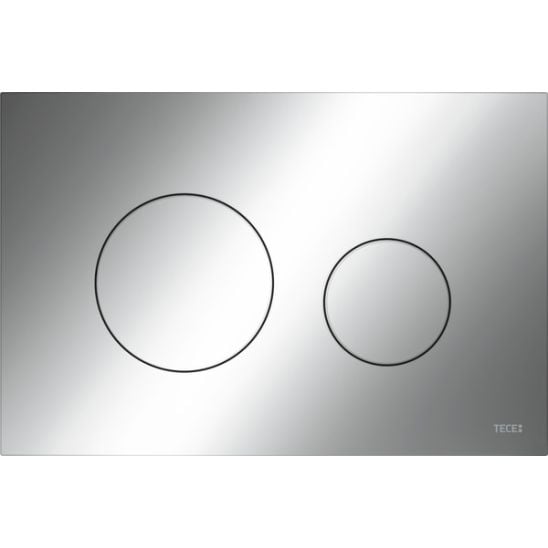 Tece Loop buton de spălare pentru WC crom lucios 9240921