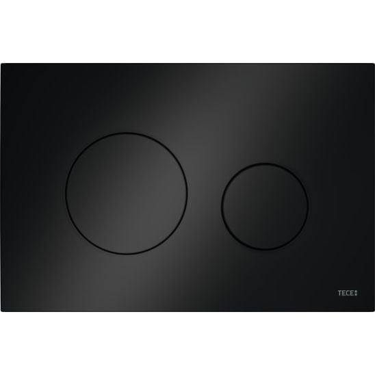 Tece Loop buton de spălare pentru WC negru 9240924