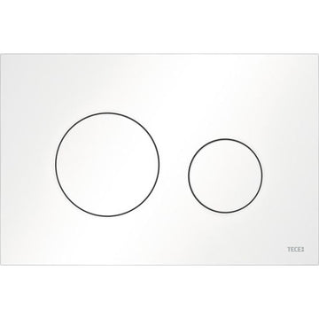 Tece Loop buton de spălare pentru WC alb 9240926