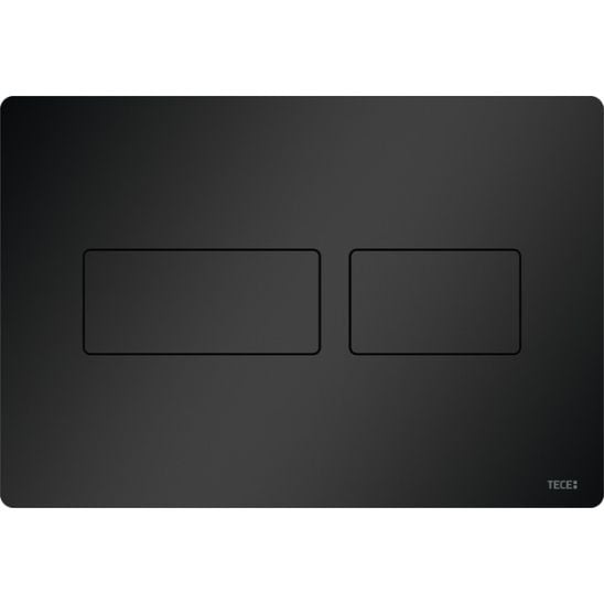 Tece Solid buton de spălare pentru WC negru 9240416