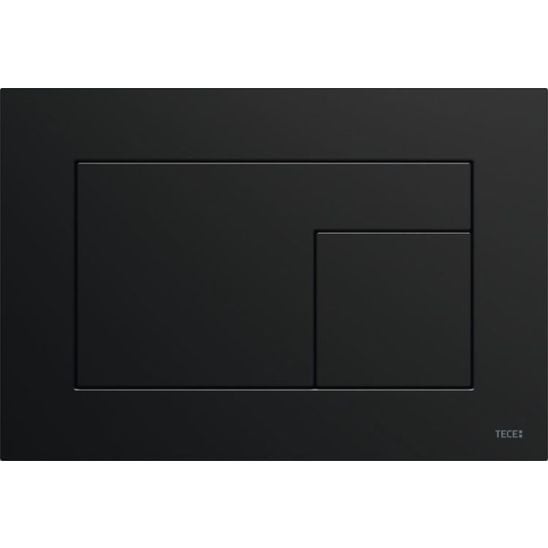 Tece Velvet buton de spălare pentru WC negru 9240732