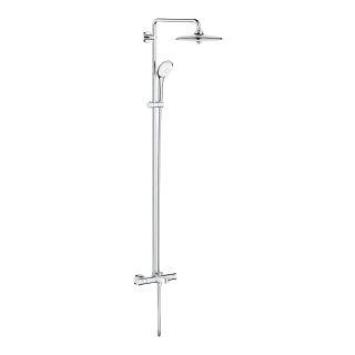 SISTEM DUS EUPHORIA NEW 260 TERMOSTATIC CU PIPA CADA