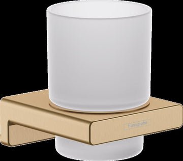 PAHAR CU SUPORT ADDSTORIS, BRUSHED BRONZE