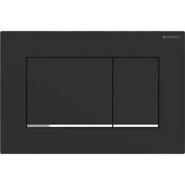CLAPETA ACTIONARE REZERVOR INCASTRAT SIGMA 30 NEGRU MAT LACUIT-CROM EASY TO CLEAN