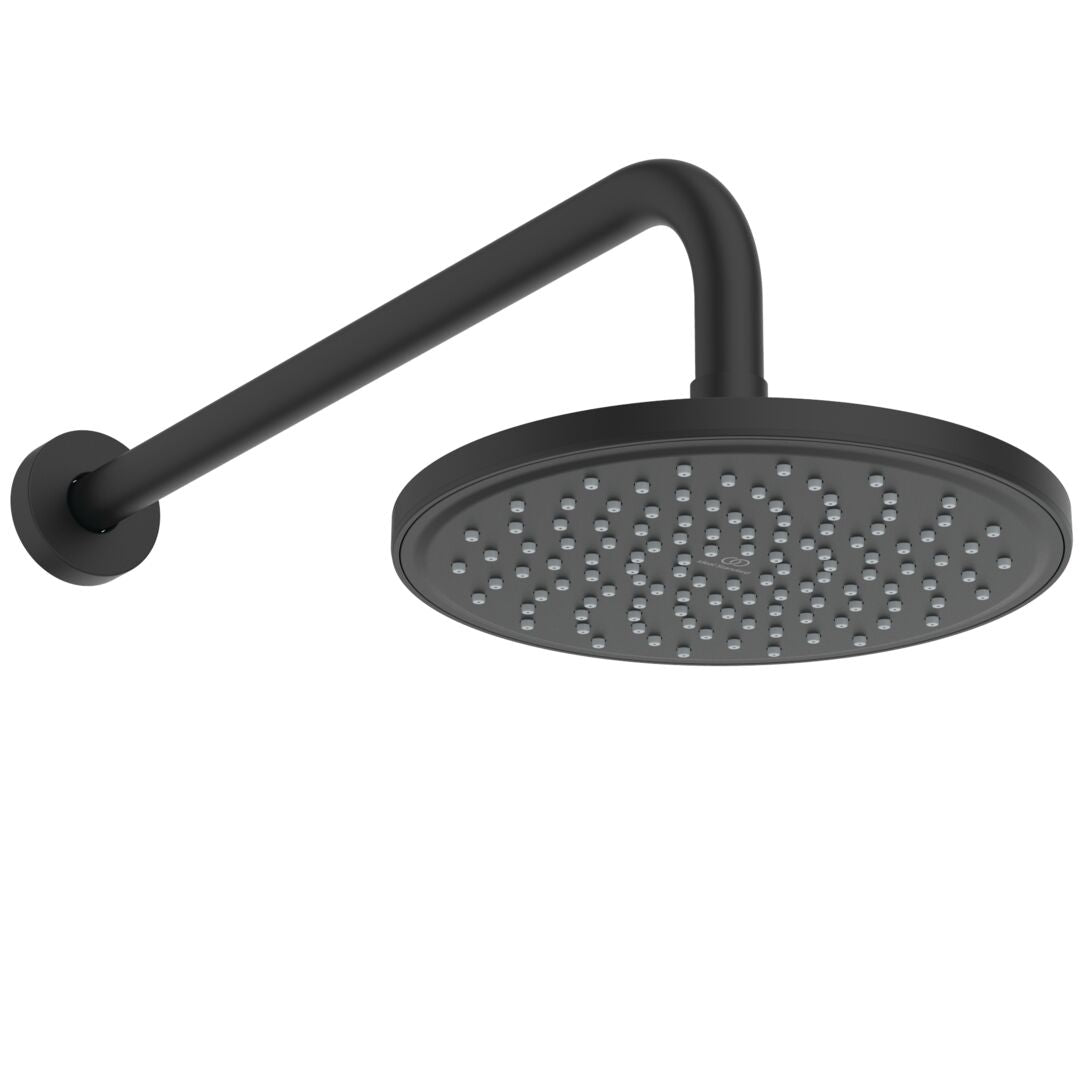 CAP DUS FIX IDEALRAIN DIAM 200 MM SILK BLACK