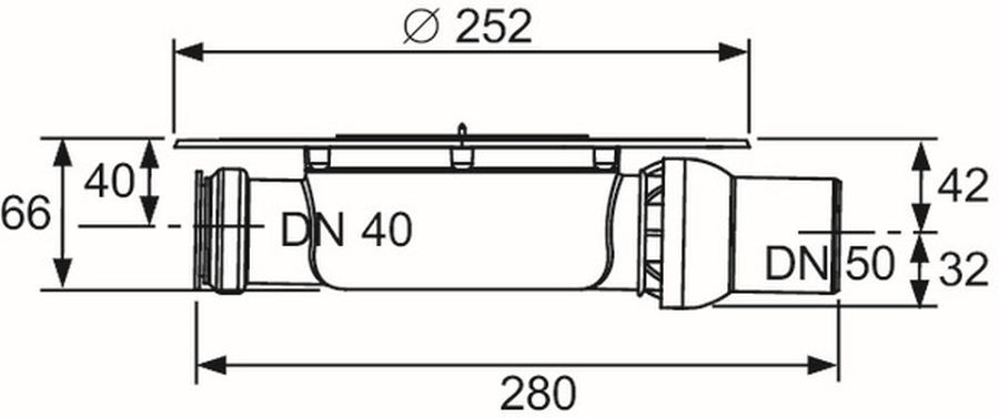 Tece Drainpoint S sifon 3601400