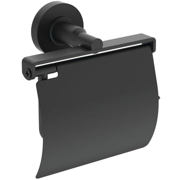 SUPORT HARTIE IGIENICA CU APARATOARE IOM, SILK BLACK